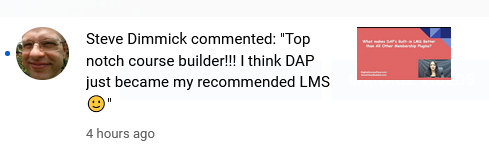 DAP v14 launch is in 2 weeks and I'm not exaggerating when I say, it'll be a game changer for course creators!