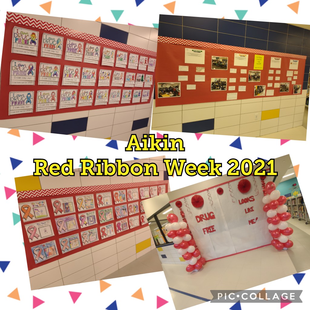 MsElisaAnthony's tweet photo. #RedRibbonWeek2021 #DeEPEND #PowerOfLove @AikinEagles @1124missliz https://t.co/Wc7ZhKSlLE