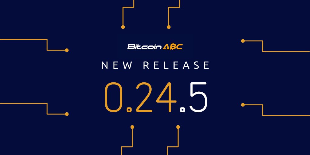 Bitcoin ABC new release 0.24.5