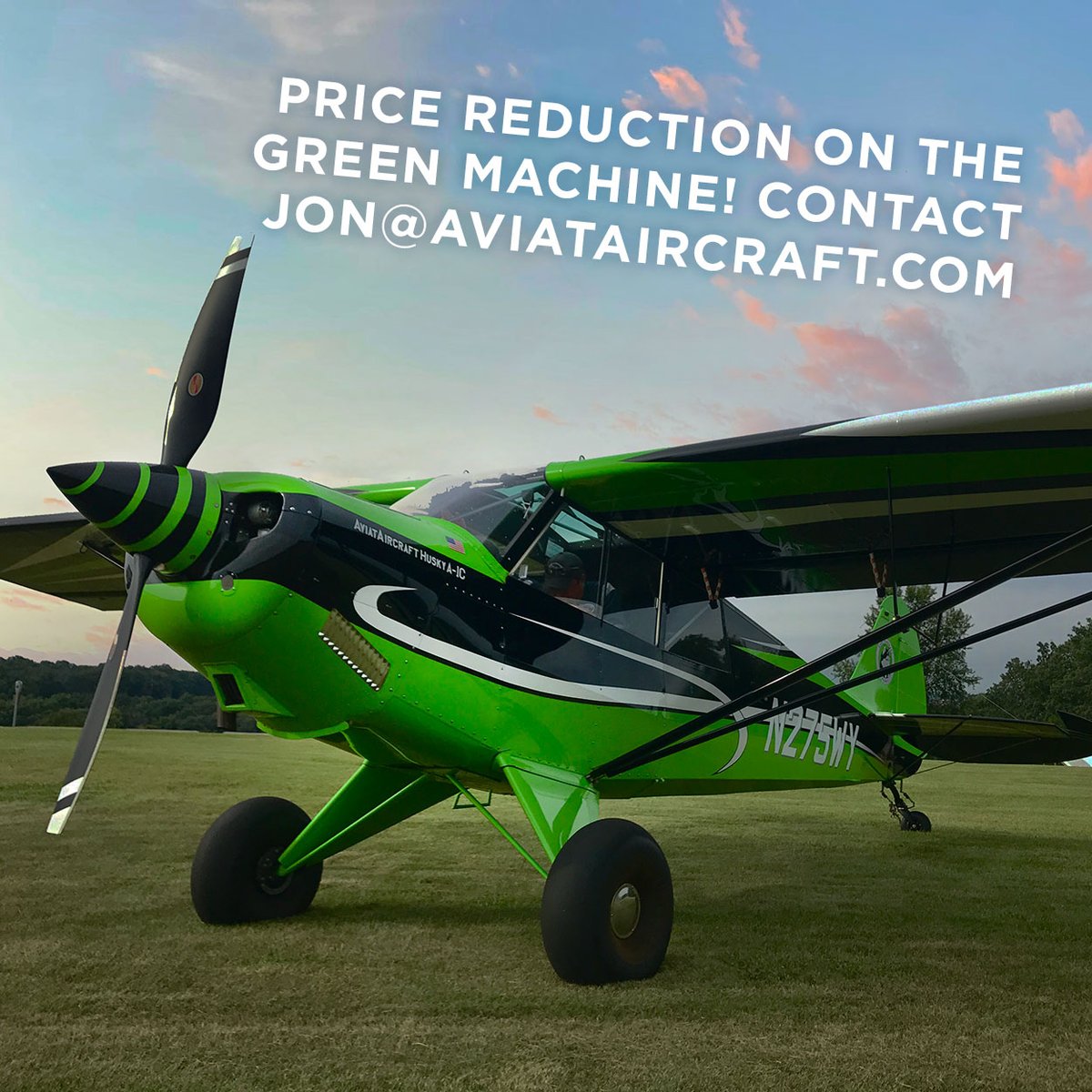 Price reduction on this beautiful pre-owned HUSKY bush plane.
