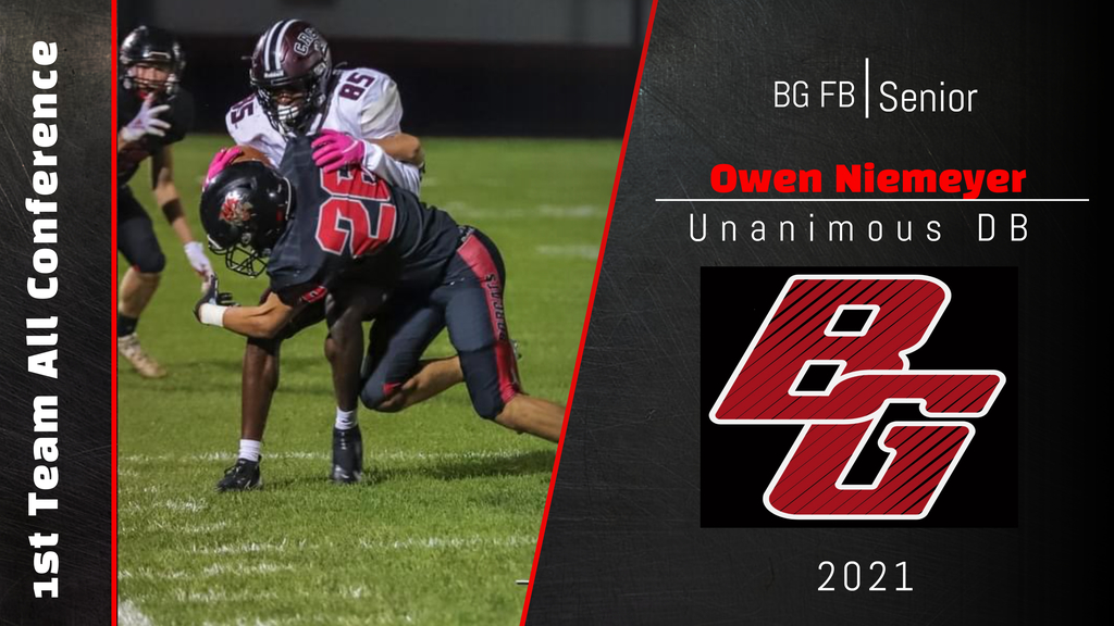 Congrats Football 1st Team All Conference