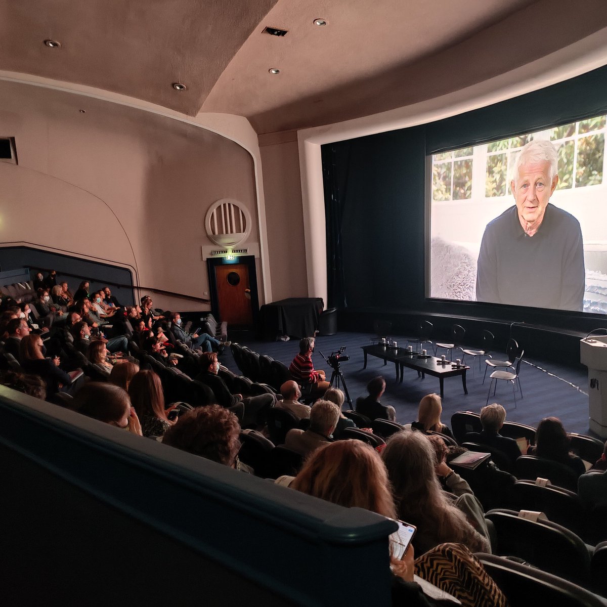 Our co-founder Richard Curtis opening our panel at the <a href="/glasgowfilm/">GFT</a> 🎥

Great hearing from <a href="/wwf_uk/">WWF UK</a>, <a href="/triodosuk/">Triodos Bank UK (inactive)</a>, <a href="/ScottishWidows/">Scottish Widows</a> and <a href="/AvivaUK/">Aviva UK</a> about what action we need to see from the financial sector during <a href="/COP26/">COP26</a> 🌍

TL;DR - time is running out, and we need to act on our money⌛