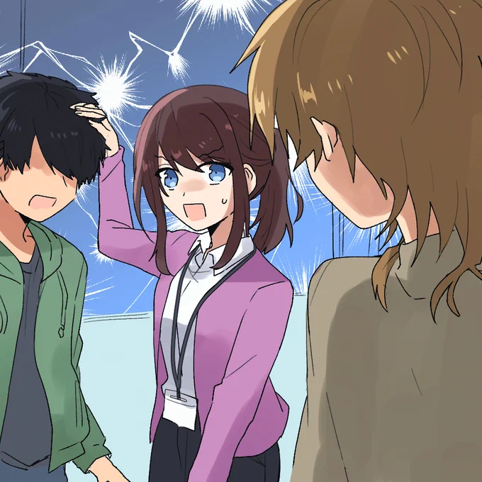 後輩なでなで現場に遭遇してしまった薫あん(付き合ってる)
#たんぽぽFES #たんぽぽ図書館 
