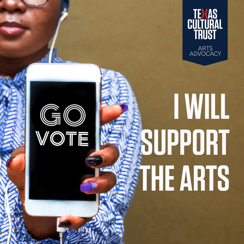 txculturaltrust's tweet photo. It's Election Day in Texas. Please keep the arts in mind when you cast your ballot.
Support the Arts. Support Texas.
#ArtCanTexas #VotefortheArts https://t.co/Eh1AuHS6i6