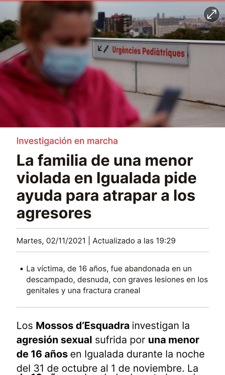 unaibanez36's tweet photo. Si alguien sabe algo, de #Igualada o alrededores, que hable. Ante este caso, y otros, #CadenaPerpetuaYa #PrisionPermamenteRevisable https://t.co/1ONlT4jsnU