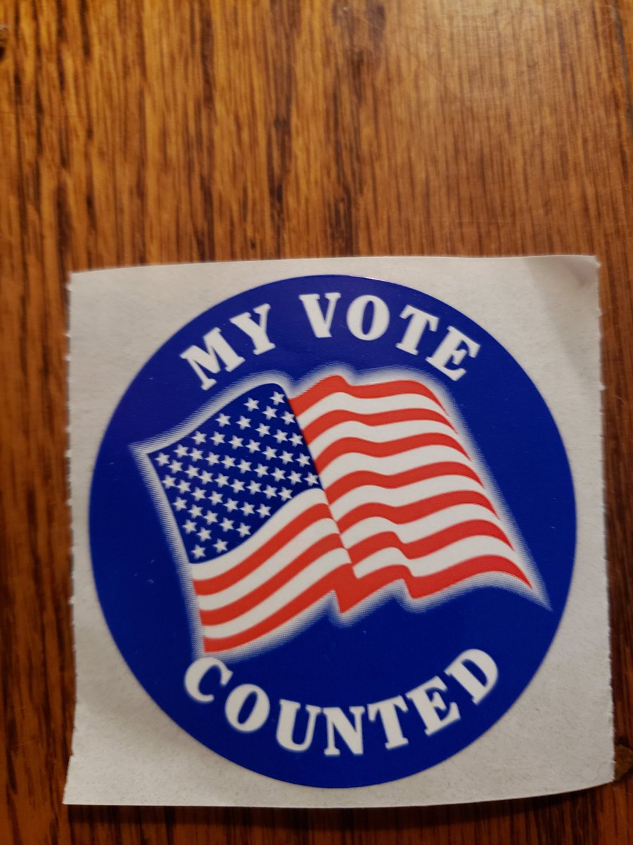 TrumpMu16498409's tweet photo. Just voted.  No lines.  Go Terry. https://t.co/dT54jyxC8b