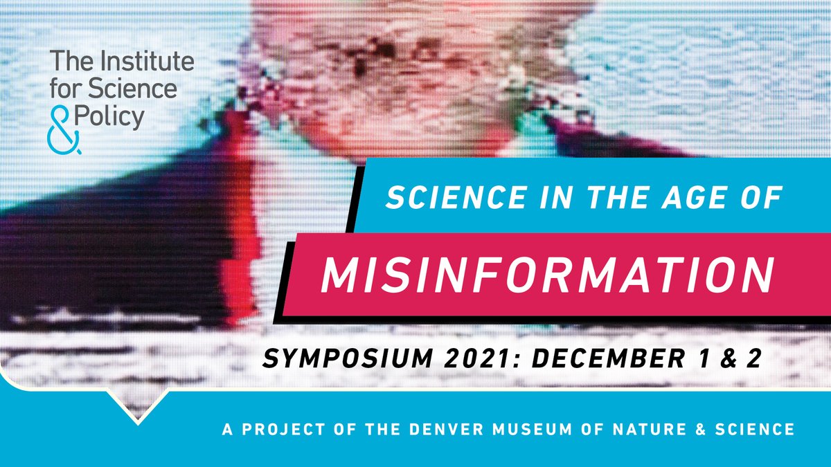 Misinformation erodes public trust in our institutions, particularly scientific ones. And we're all more susceptible than we think. So what can we do about it? Be sure to join the Institute for our fourth annual Symposium on December 1 &amp; 2.  Register: bit.ly/3GJPJBF