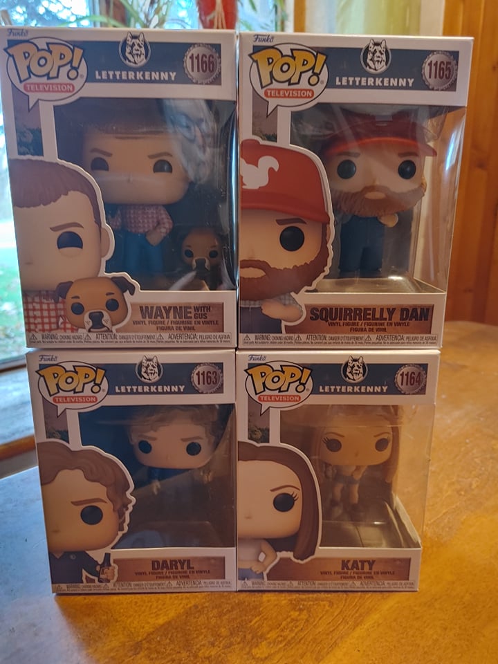 #letterkenny #FunkoPop Just arrived! <a href="/KTrevorWilson/">K Trevor Wilson</a> <a href="/MichelleMylett/">michelle mylett</a> <a href="/summernate/">Nathan Dales</a>