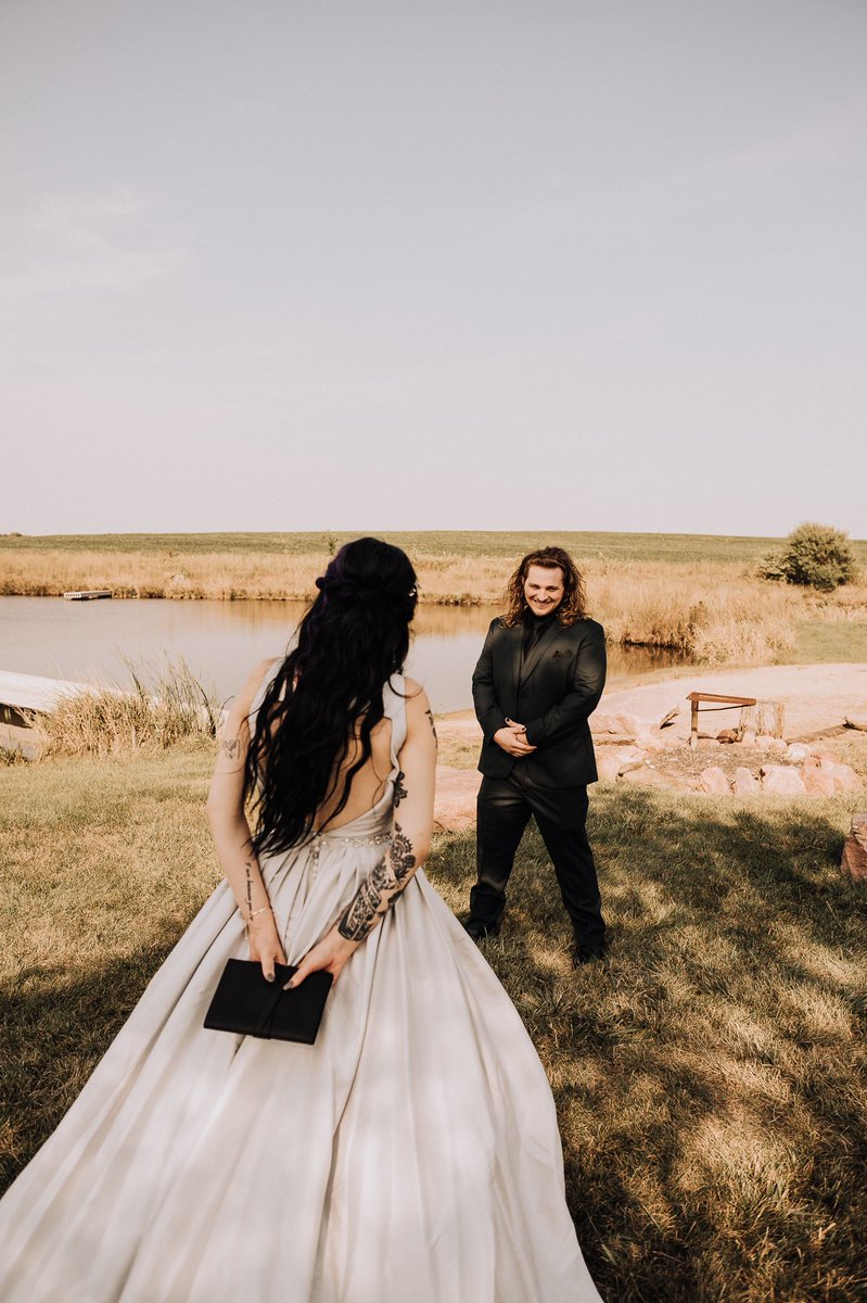 GlokLezner's tweet photo. I have the worlds hottest wife. So happy i got to marry my best friend. Cant wait to grow old with you @dismalsaccade 

📷: @swullez https://t.co/R3OozFSPrl