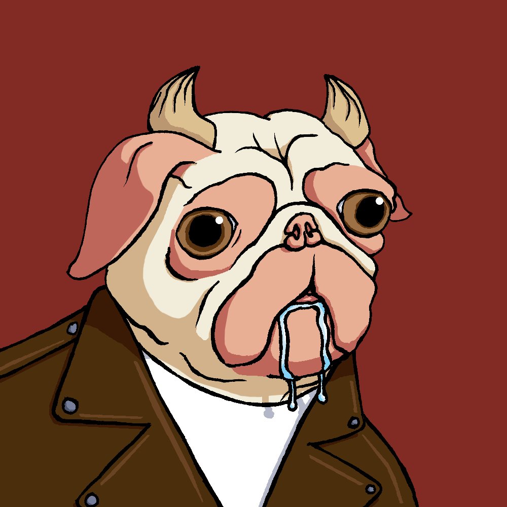 HappyPugGC's tweet photo. Hungry devil #HappyPug #0013 from collection #HPGC at @opensea marketplace 
#OpenSeaNFT #pug #NFT #NFTCommunity 

https://t.co/mgocLbLM0y https://t.co/kUTpXhiP28