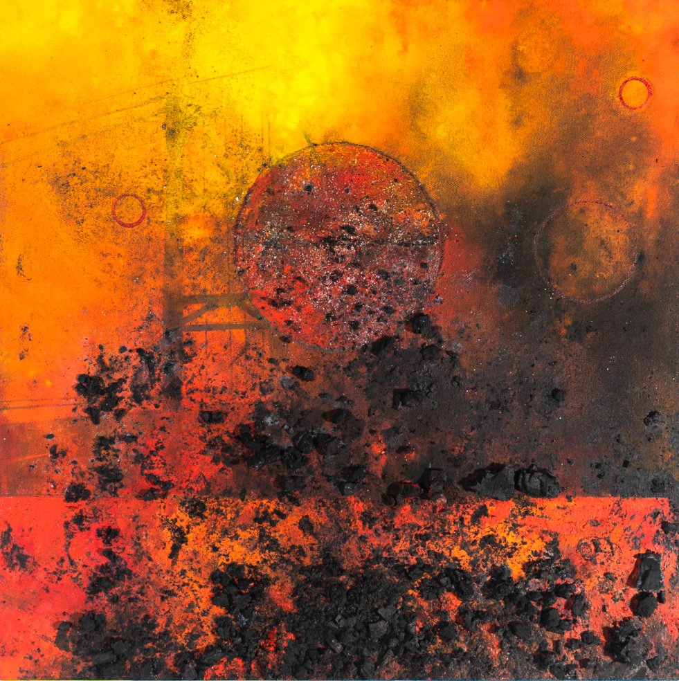 ExtractionArt's tweet photo. Diane Burko, CA Burning, 2020, Mixed media on canvas, 20" x 20" @DianeBurko #ExtractionArt 

Diane Burko: Seeing Climate Change

On view now through December 12 at the American University Museum (@aumuseum_katzen) https://t.co/MNWVcU8UuV