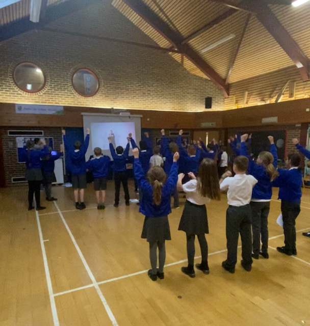 parksideprimary's tweet photo. A busy school today; day 1 of First Aid training for all the children, from @ChoiceMedics , a visit to Young at Heart Club to read poetry, Year 6 House Captain elections, and a Young Voices @YVconcerts rehearsal! #proudtobeParkside #opportunities #Excellence https://t.co/3JjVEH1F1B