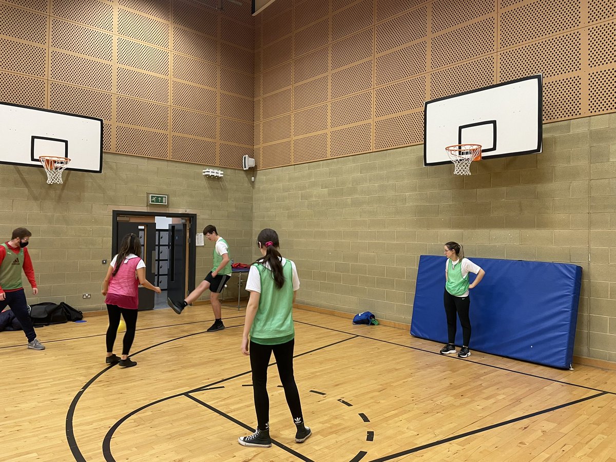 The Sports Leaders class had a great Para Football workshop today. The session was so informative and really helped pupils understand how they can deliver inclusive and engaging sessions. Thanks to <a href="/falkirkfcf/">Falkirk Foundation</a>  coaches David and Kieran for your time and support <a href="/StMungosFalkirk/">St Mungo's HS</a>