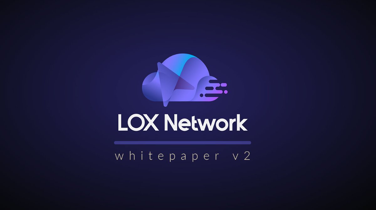The moment you have been waiting for is here!

#Whitepaper v2 is now available!

 🔗loxcoin.io/whitepaper 

Next milestone is our technical paper to follow 6/8 weeks from now!

#LoxNetwork - Hybrid blockchain

#SmartNFT - NFT platform

#SmartLOX - Mobile application

#XRP #XRPL