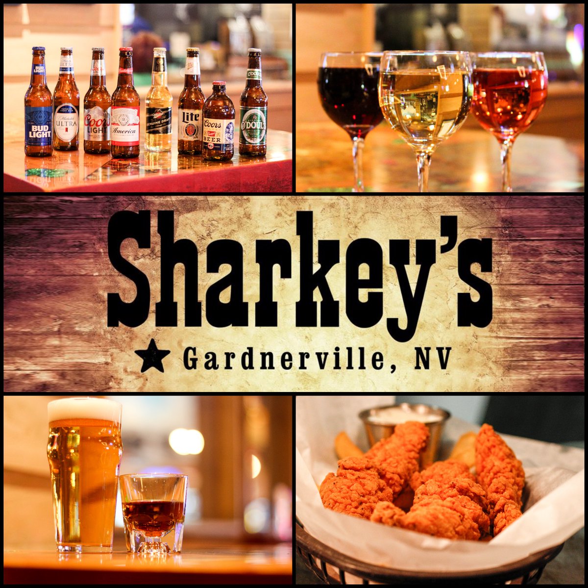 Sharkeys_NV's tweet photo. The best Happy Hour in the Carson Valley goes down daily at Sharkey's Casino. Join us from 4pm-7pm seven days a week and enjoy $2.00 domestic bottled beers, $2.00 house wines and $5.00 double well drinks. https://t.co/rK0la4nxYS