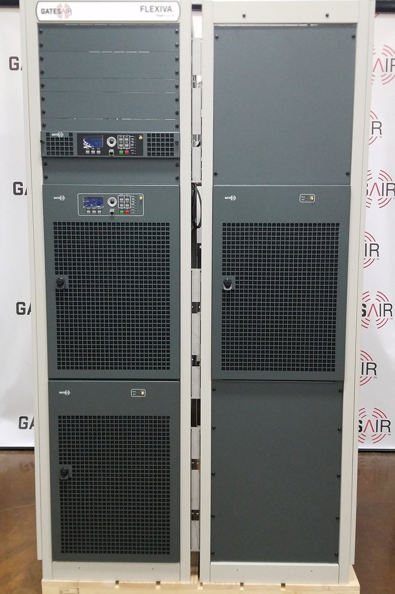 GatesAir's tweet photo. GatesAir is shipping safely - maintaining the highest quality in our products like this FAX 30K #RadioTransmitter. #YourOrderIsReady #MadeinUSA #FM #AirCooled https://t.co/7hpUJ2zHyo