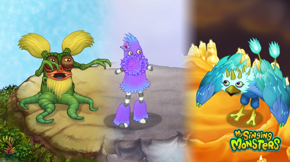 Question: What do these 3 Rare Monsters have in common?  Take a minute  and think about it...  Give up? They're all part of the Rare Trio  promotion, and available now
