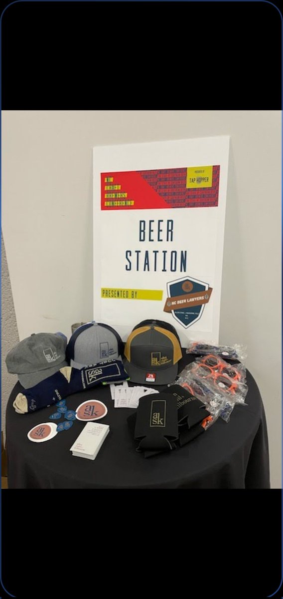NCBeerLawyer's tweet photo. ASK Law Nation at #NCCBC #ASKlaw #NCBeerLawyers @ncbrewerylaw @ncbeer looking forward to a great week! https://t.co/1sqb9XeNXZ