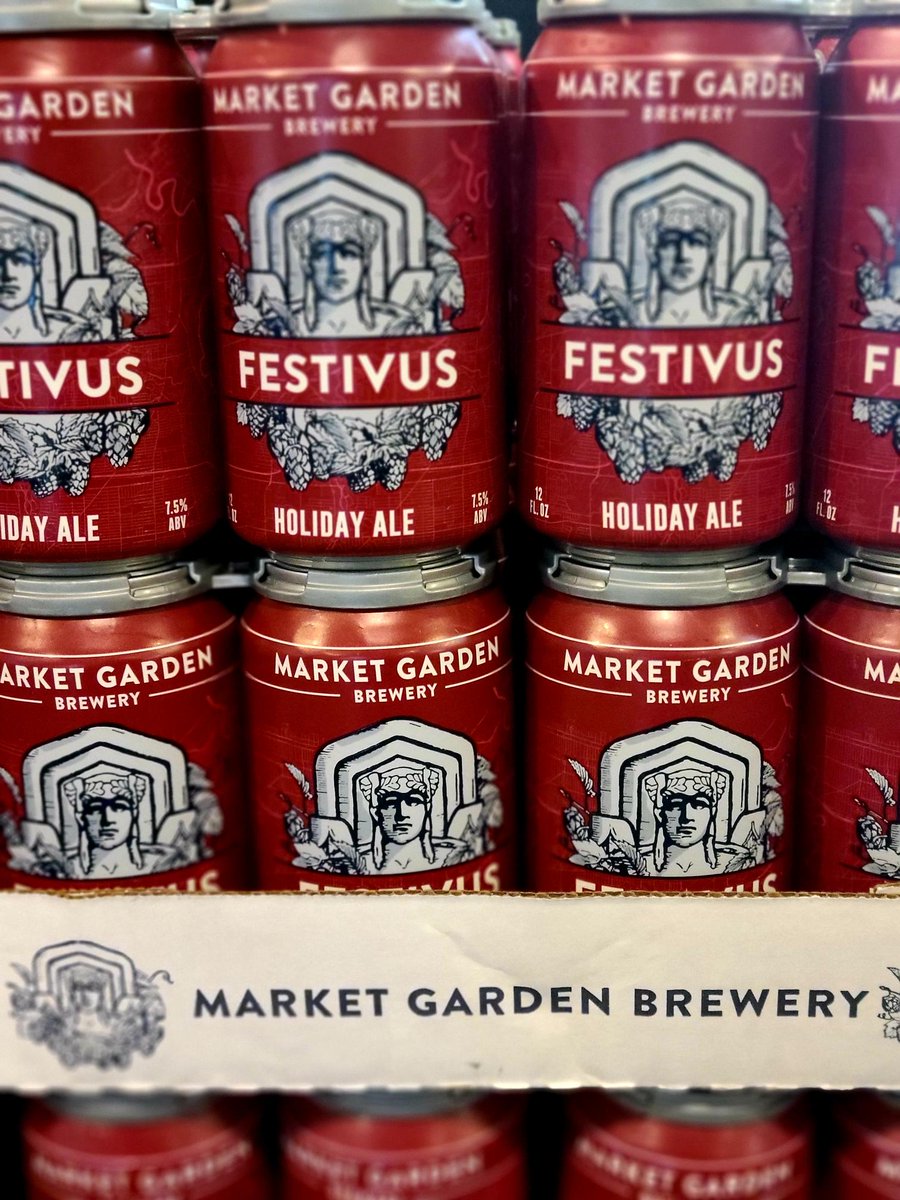 rwbMentor's tweet photo. A brand new look for Festivus from @MarketGardenOH
#rwbmentor #beerstore #marketgardenbrewery #holidayale #festivus #festivusholidayale #festivusfortherestofus #beerforpeople #clevelandbeer #clevelandcraftbeer #ohiobrewery #ohiobrew https://t.co/UppVcBNbGc