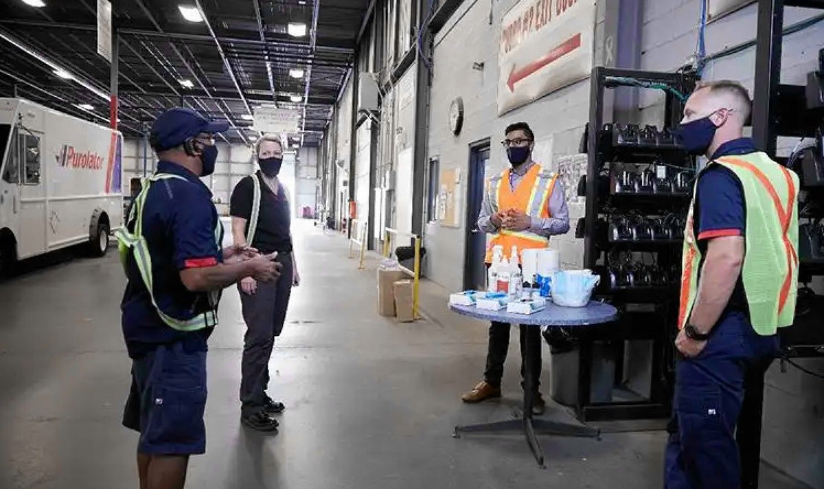 Dr. Chugh – one of our physicians in our Medical Director Program–  has been working closely with the Purolator team. Learn what Dr. Chugh says was the key to success in the ever changing COVID situation, and how the partnership evolved: bit.ly/3GFF62S (pages 25 and 26).