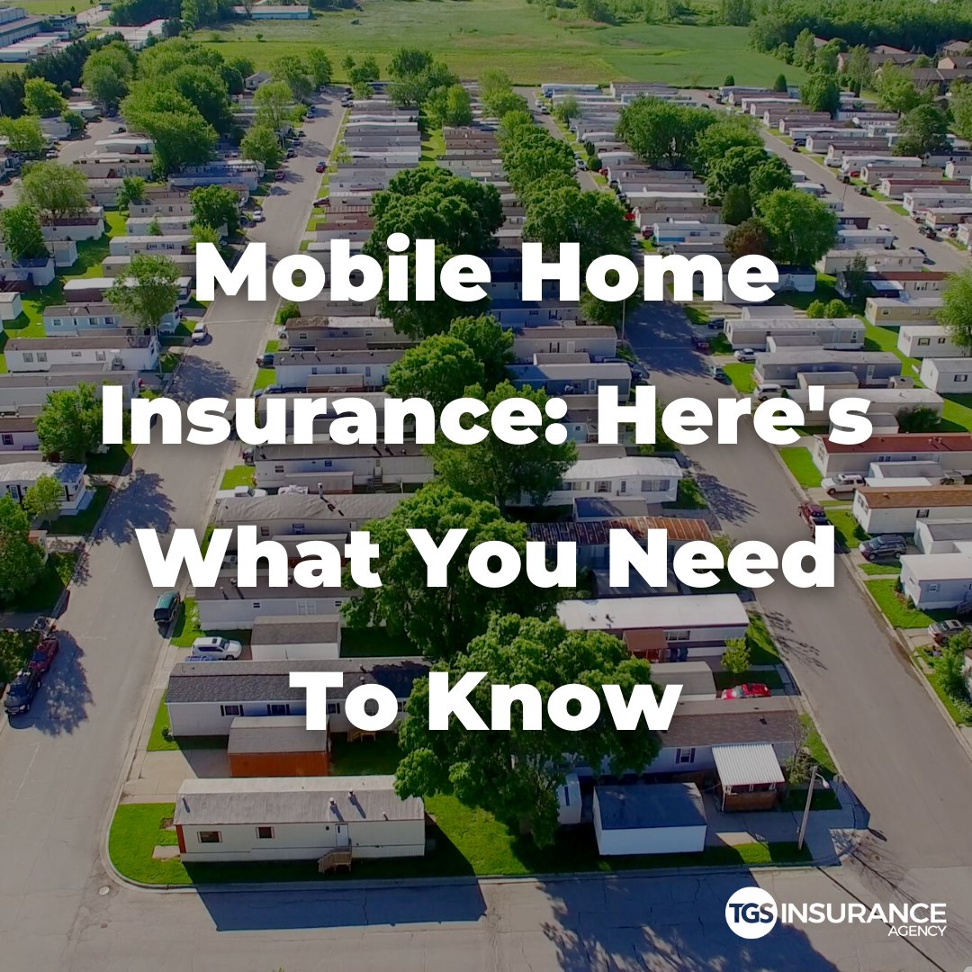 TGSInsurance's tweet image. #Mobilehomeinsurance in essence, functions similarly to a standard #homeinsurance policy but has a few subtle (but important!) differences. Learn more about how it works to protect you and your home. bit.ly/3CDV2Qt #tgsinsurance #mobilehome #mobilehomeliving #mobilehomes