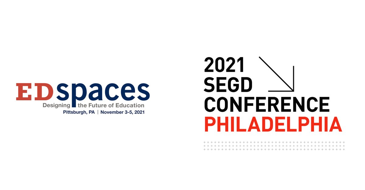 We're thrilled to be back to in-person shows! We've missed you! Two shows this week:
1. #EDSpaces2021 in Pittsburgh, Nov 3-5, booth 849 
2. <a href="/SEGD/">SEGD</a> in Philadelphia, Nov 5, booth 308. 

Hope to see you there.
#edspaces #segd #signage #wayfinding #segdconf21