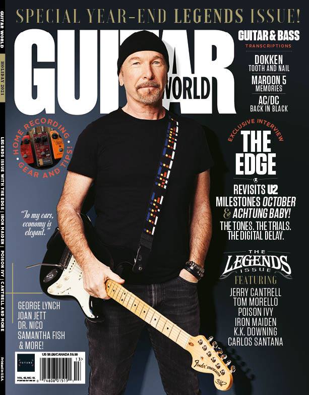 febottini's tweet photo. New edition of @GuitarWorld with #U2's #TheEdge 🎸
Exclusive interview about #October40 #AchtungBaby30 https://t.co/5A2R1Muefr