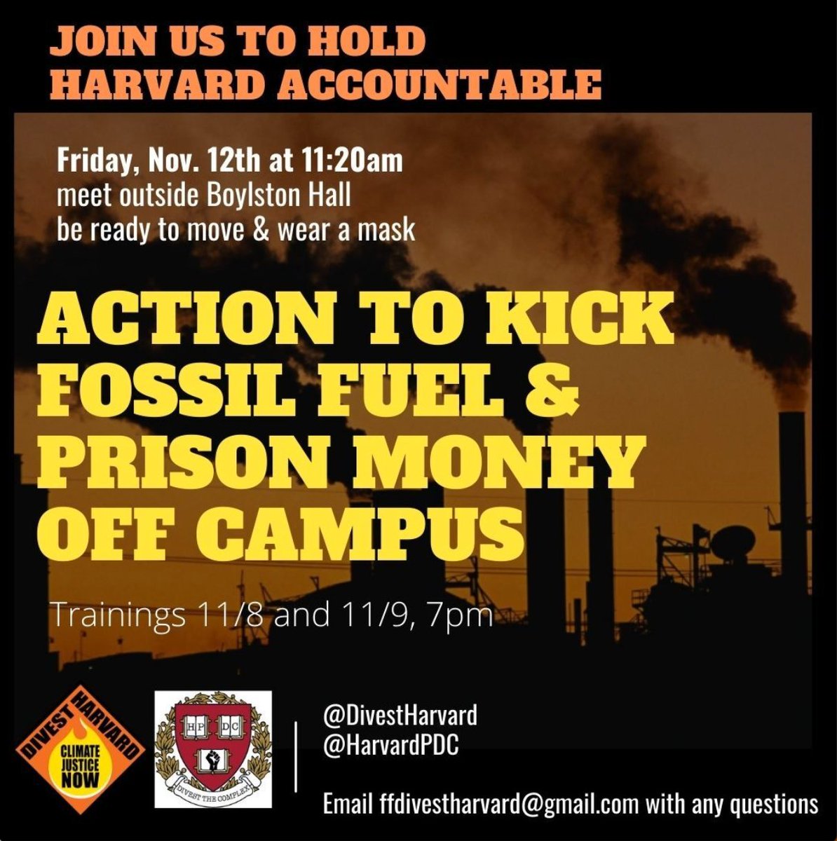 Sunrise Harvard tweet media