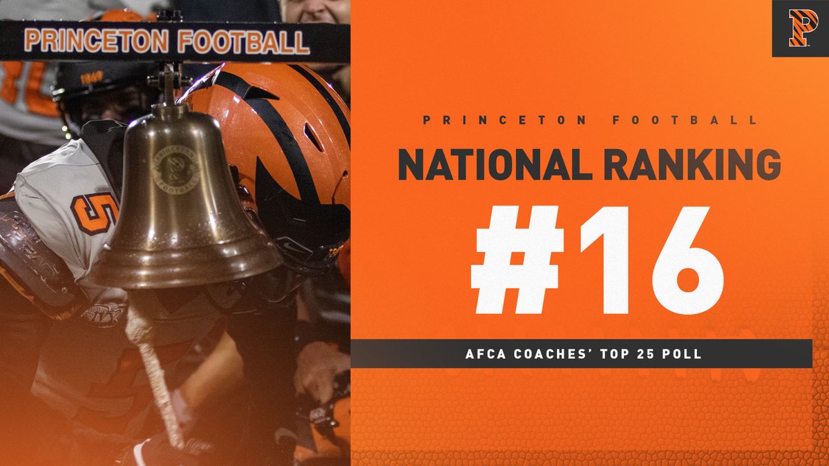 PrincetonFTBL's tweet photo. #️⃣1️⃣6️⃣ - @WeAreAFCA Coaches' Poll
#️⃣1️⃣9️⃣ - @AthlonSports FCS Poll
#️⃣2️⃣0️⃣ - @FCS_STATS Poll

National Recognition 🍊🥤❗️❗️

#NA22AUBound https://t.co/3g6ynHdGz7