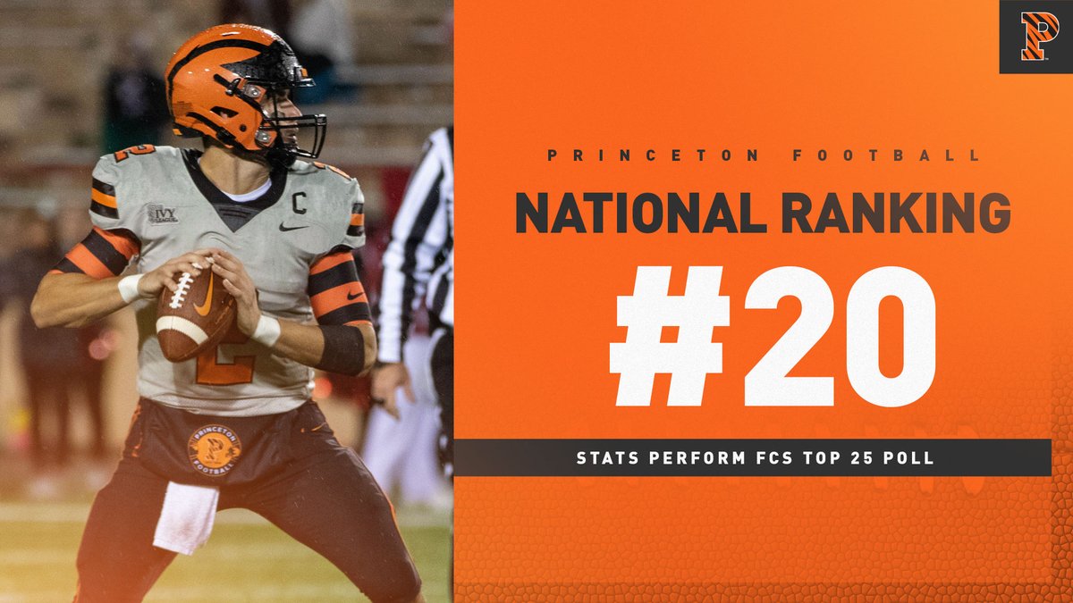PrincetonFTBL's tweet photo. #️⃣1️⃣6️⃣ - @WeAreAFCA Coaches' Poll
#️⃣1️⃣9️⃣ - @AthlonSports FCS Poll
#️⃣2️⃣0️⃣ - @FCS_STATS Poll

National Recognition 🍊🥤❗️❗️

#NA22AUBound https://t.co/3g6ynHdGz7