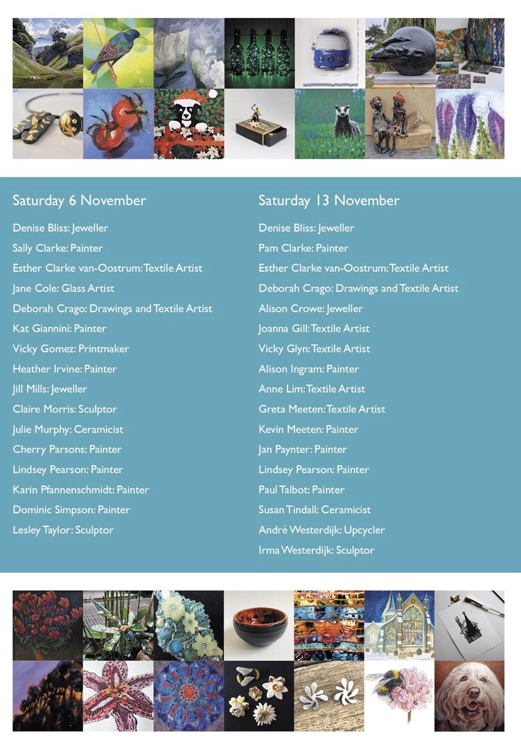 Christmas Art Market at the Barn.
Saturday 6 and 13 November 2021 Open 10am to 4pm - Entry free 
.
For more information go to:
horshamartists.org
.
#horshamartist
#horshamart
#horshamartists
#chrismasmarket
#artevent 
#horshamartistsopenstudios
#horsham
#horshamtimewellspent