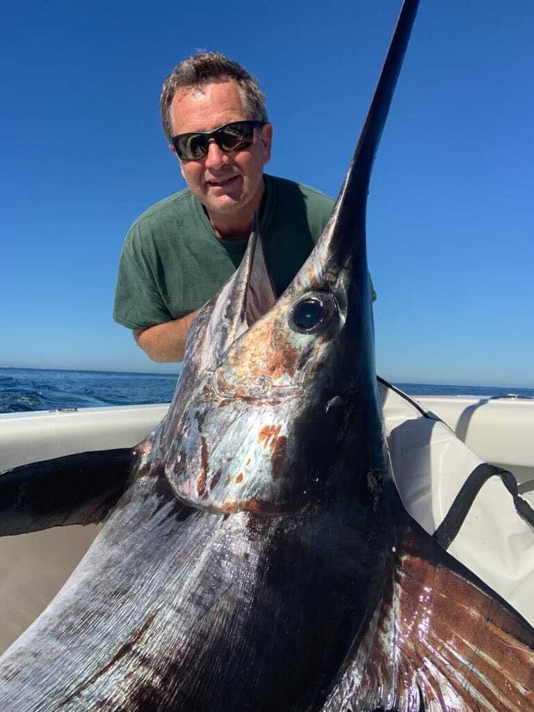 It's that time year where we just might spot a #Swordfish, and we just reeled some big ones for our members this week! Caught by William Fuller of the F/V Audax and Neil Barbour of the F/V Skiff in San Diego, using special deep set buoy gear designed to minimize bycatch.