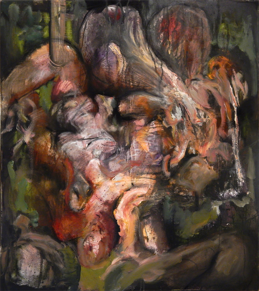 TheoChron's tweet image. Gas is crazy so I will share more than a decade of painting for your eyes only.
These are my "Qualia" 2010-present.
They are hybrids in every way: a fusion between abstract and figurative, between drawing and painting and more recently between digital and physical...