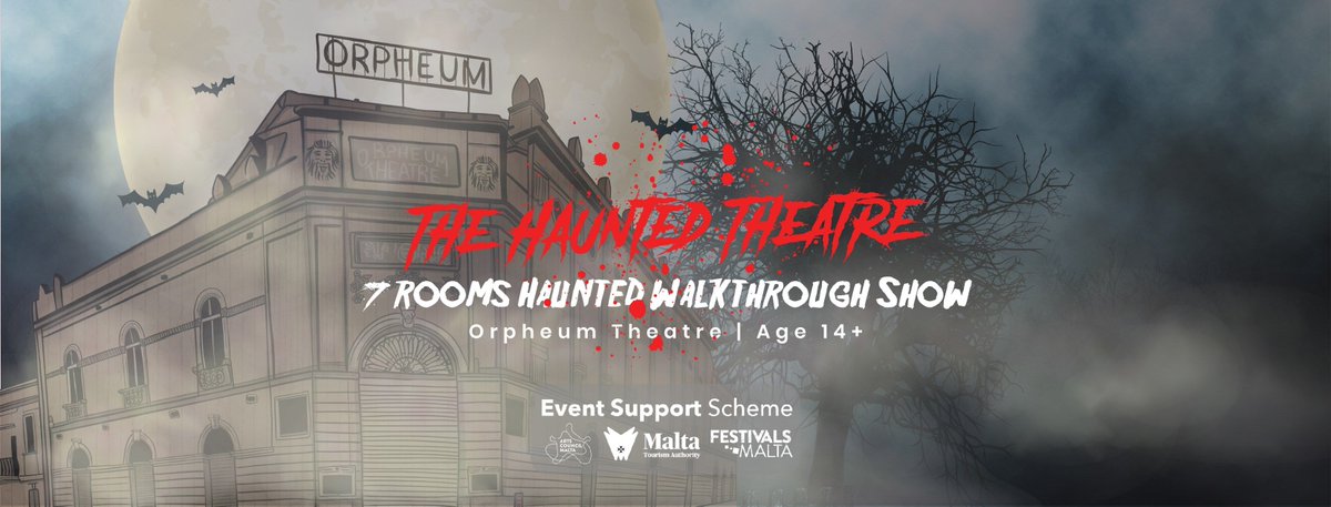 chevronmalta's tweet photo. Halloween in Malta 

Looking for something spooky and cool in Malta??

Try the Haunted Theatre Malta to keep the halloween theme going on your stay!
https://t.co/zbDVyjADeK https://t.co/5zSxzuXlK2