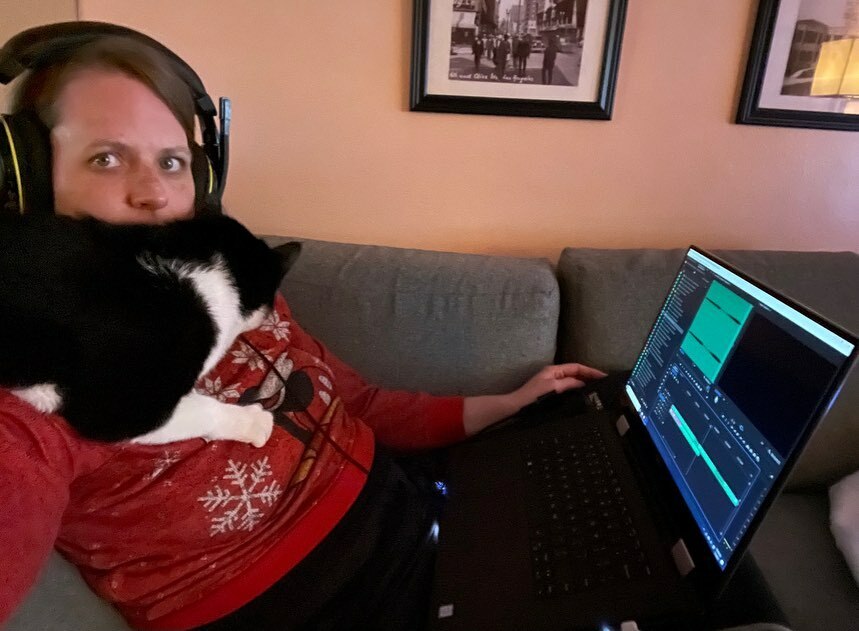 LFMM_Podcast's tweet photo. This is how I spent roughly 9 months of my 2020, during Covid lock down. After working all day editing an HGTV show, then spending a few hours with my one year old, I’d be here on the couch, writing my 250 page script for the podcast. Then it was recordi… https://t.co/qNJ4BvW0yd https://t.co/3KF5Zsl46y