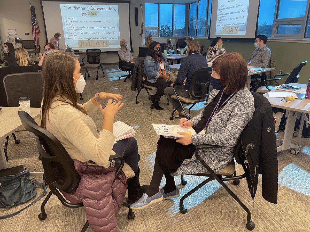 The first two days of the Cognitive Coaching Training were fun and engaging for all! 

It's so encouraging to see so many educators committed to making our schools a better place for all!