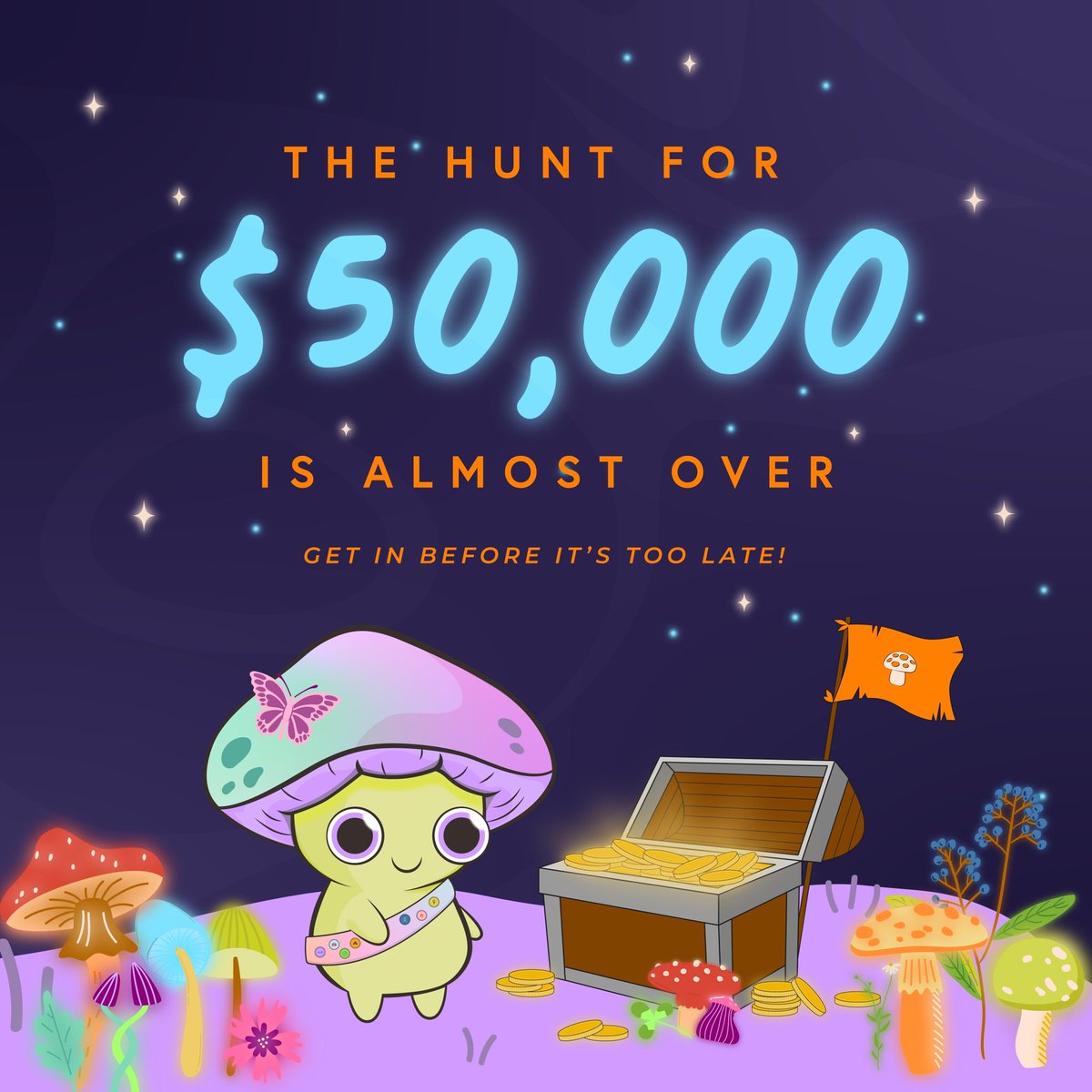MushClubhouse's tweet photo. The Riddles for the 4th badge are now live! Will you be the first to solve it and claim the $50,000? #ShroomScouts https://t.co/LCMXwEzxVU https://t.co/sII6K3GSxs