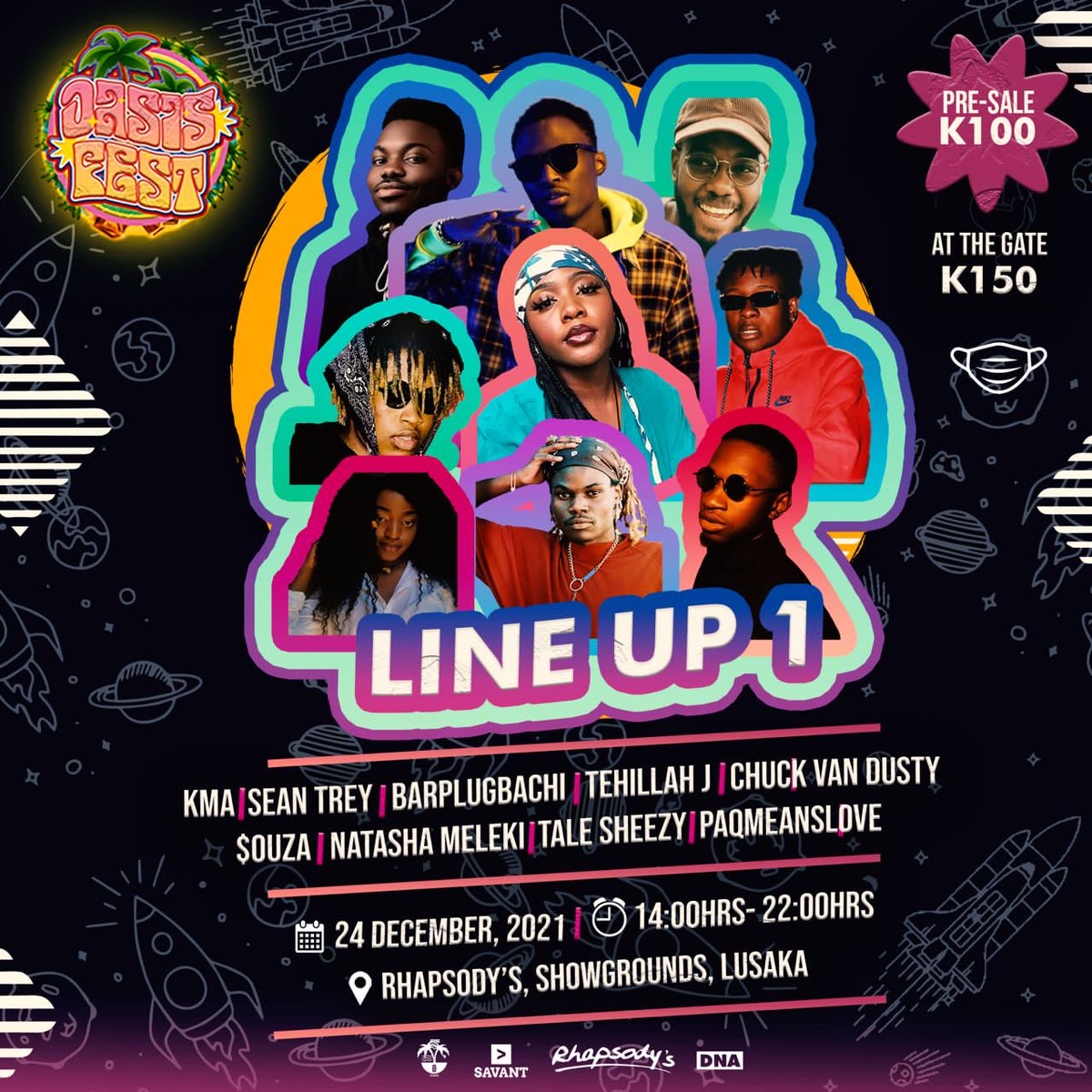 ChuckVanDusty's tweet photo. Mark them calendars BAYBAYYY... I'll be performing at @oasis_fest on the 24th December with so many amazing artists... #oasisfest https://t.co/C2ZDYy2ho3