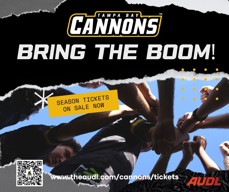 TampaBayCannons's tweet photo. 𝙎𝙀𝘼𝙎𝙊𝙉 𝙏𝙄𝘾𝙆𝙀𝙏𝙎 𝙊𝙉 𝙎𝘼𝙇𝙀 𝙉𝙊𝙒
• Six Home Games
• Preseason Yellow &amp; Black Scrimmage
• FanSaves App Deals...and more!

Every Ticket Purchased, Forest Planet Will Plant A Tree &amp; Feeding Tampa Bay Can Provide 10 Meals!

Catch A Game, #PlantATree, #StandWithFTB! https://t.co/HFdpMWP45S