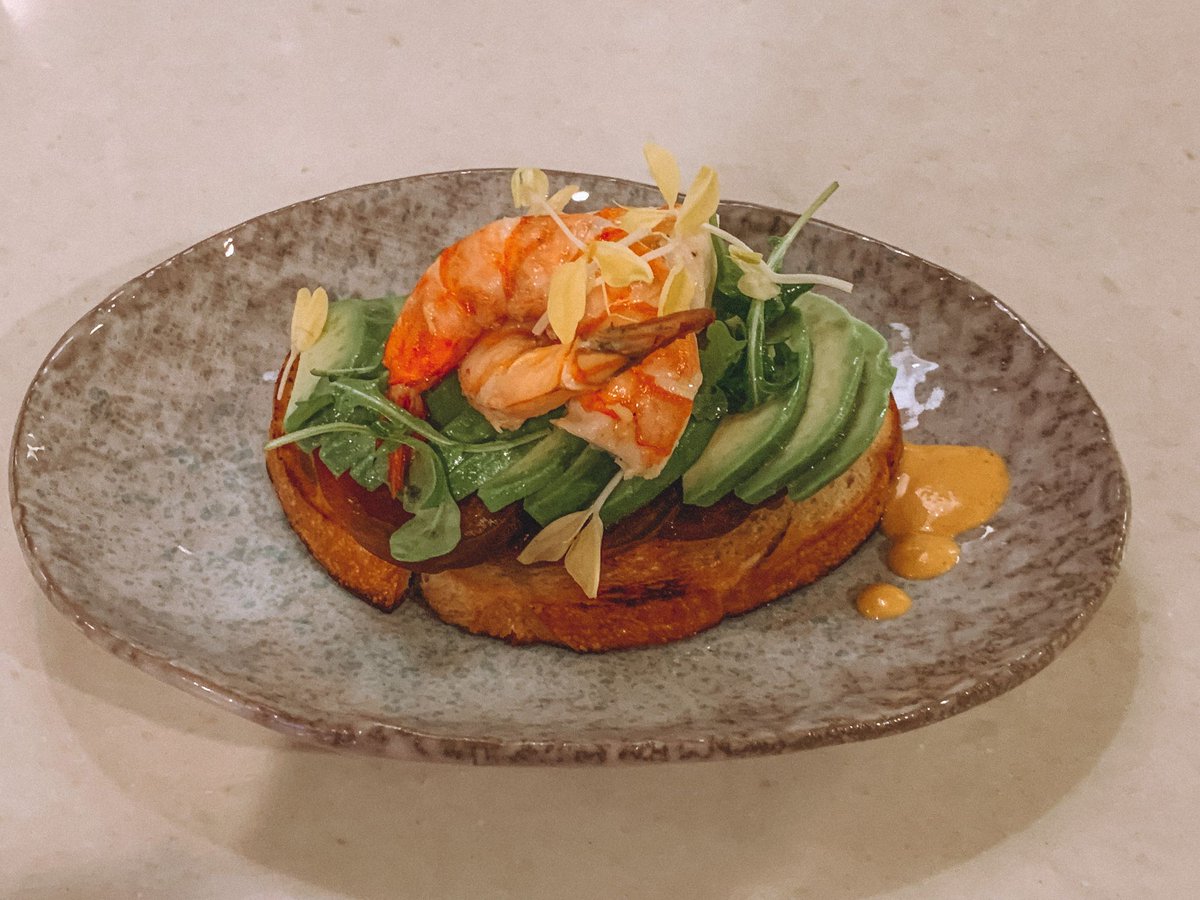 StevePike9's tweet photo. Fun conversation today with David Morales, executive chef @BOceanResort Fort Lauderdale on some of his new creations at the resort's Naked Crab restaurant, including the Shrimp Avocado Toast for breakfast.
@HemsworthPR @visitlauderdale #BOceanResort @VISITFLORIDA #myspiketravel https://t.co/b6fNRmqgqx