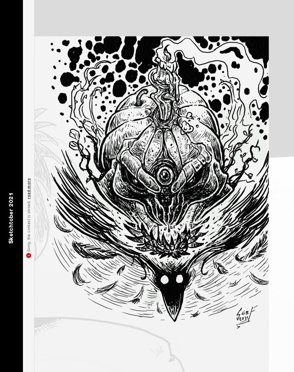 ForeverZeroDrac's tweet image. 🎃 Pumpkin with candle 🕯and crow 🦅 for Sketchtober on the #edding_wall_of_fame.

#eddingwalloffame #sketchtober2021 #Sketchtober #eddingmarker #edding #inktober #pumpkin #crow #candle #spooky #halloween  #hallowenart #halloweenartwork #SebF #ForeverZeroDragon
