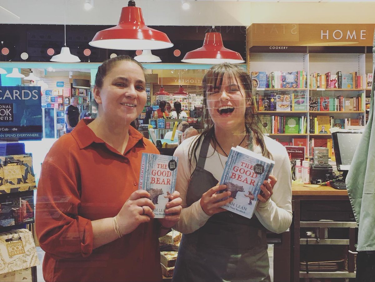 Sarah Lean (@sarahlean1) on Twitter photo Another day of magic. There are now signed Good Bears @wstonesringwood <a href="/WaterstonesBmth/">Waterstones Bournemouth Arcade</a> <a href="/WaterstonesBCP/">Waterstones Castlepoint</a> My favourite moment was unexpectedly bumping into two dearest friends, and meeting the loveliest, happy booksellers at the Ringwood store⬇️ Thank you all💙 #thegoodbear #wbotm Another day of magic. There are now signed Good Bears @wstonesringwood <a href="/WaterstonesBmth/">Waterstones Bournemouth Arcade</a> <a href="/WaterstonesBCP/">Waterstones Castlepoint</a> My favourite moment was unexpectedly bumping into two dearest friends, and meeting the loveliest, happy booksellers at the Ringwood store⬇️ Thank you all💙 #thegoodbear #wbotm