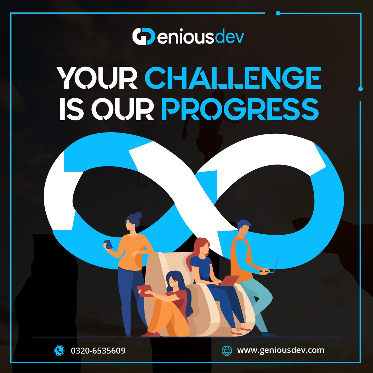 GeniousdevS's tweet photo. A little progress each day adds up to big results.
Get in Touch 📞 +923206535609
URL:- https://t.co/ZMBxEKs0yq
Email us 📧 Info.geniousdev@gmail.com
.
.
.
.
.
#geniousdev #businessdevelopment #projectmanagement #digitalmarketing #CongratulationsPakistan #PAKvsNAM https://t.co/jz9VIv4Q6z