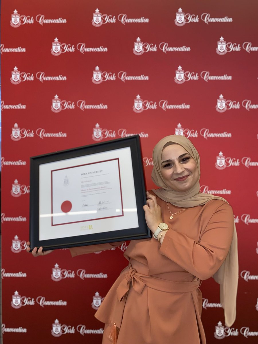 Congrats to York U grads but a special shout-out to my MES peeps ❤️it was a pleasure learning and working with you all! #YorkUConvo  #Grad2021