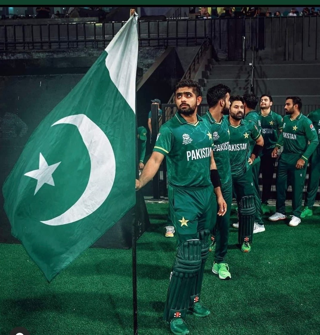 MarinaMI_24's tweet photo. The magnitude of the impact Pakistan has made is huge and will echo for a long time. Total dominance. Proud of each n every individual in this squad who had the belief and determination 2 raise this flag higher.
Congratulations Team Pakistan🇵🇰 - 1st ones to qualify for the semis https://t.co/AOTuM8OxL5