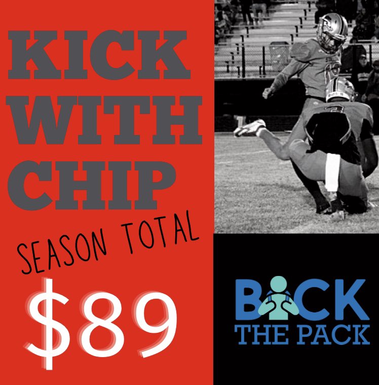 ChipDiStasio44's tweet photo. Thank You for supporting #KickWithChip The regular season stats total is $89.  Go to the @RHSEFoundation link, click INVEST NOW and type KickWithChip in the comment box.  https://t.co/FbjegiUGz6 https://t.co/qBVDqfWxU2