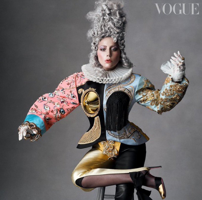 LGS_Oficial's tweet photo. Lady Gaga para Vogue UK https://t.co/4p7RQFs2qs