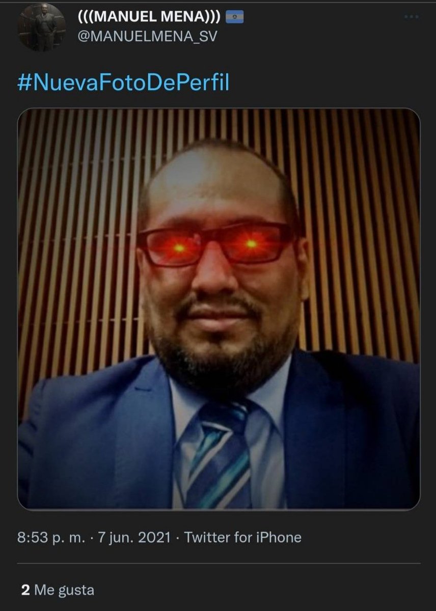 amadeo1980's tweet photo. Menos mal que Manuel Mena recién nombrado Juez de Paz de San Luis del Carmen , Chalatenango , no tiene vinculación política con nadie .

@MANUELMENA_SV ya eliminó su cuenta de TW , pero no su idolatría por el dictador . https://t.co/ElszKJmlhw