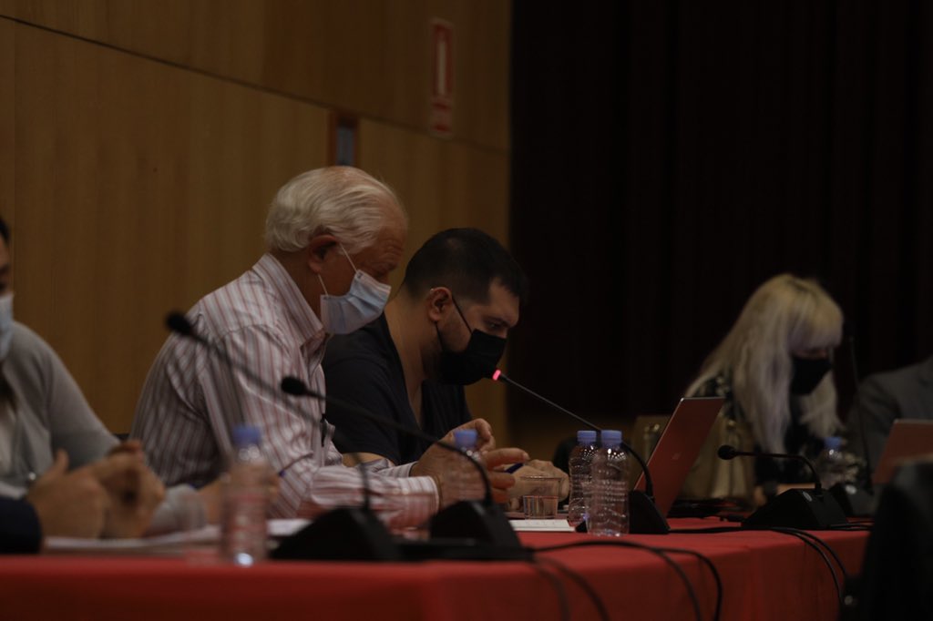 EsquerraStFeliu's tweet photo. ❗️Avui aprovem el pressupost de #SantFeliu per l’any 2022, un pressupost ambiciós i conseqüent, conscients del complex moment que estem vivint i buscant totes les mesures possibles per estar al costat de la gent!
#Implicades

#PleSantFeliu https://t.co/MaFUaKFBk2