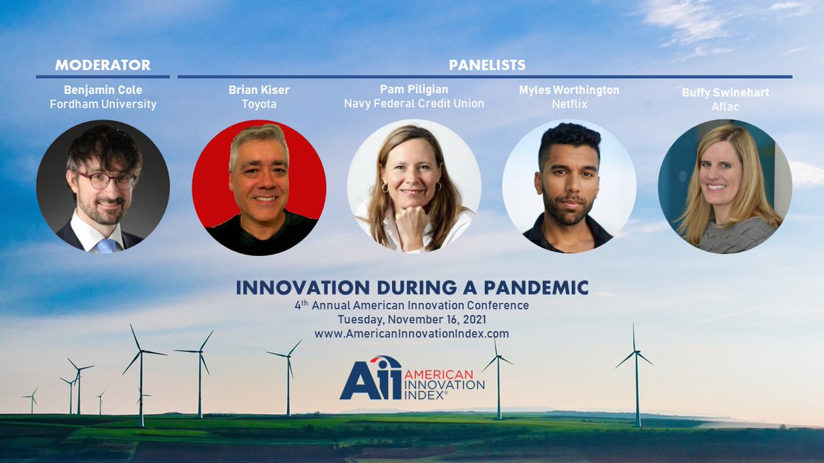 american_index's tweet photo. Don't miss our expert panel discussion on how #innovative companies deliver value to customers during a pandemic! Register today and join us at the 4th Annual American Innovation Conference (#TheAii): https://t.co/sUSF6mPzJT https://t.co/fsriHJiN2O
